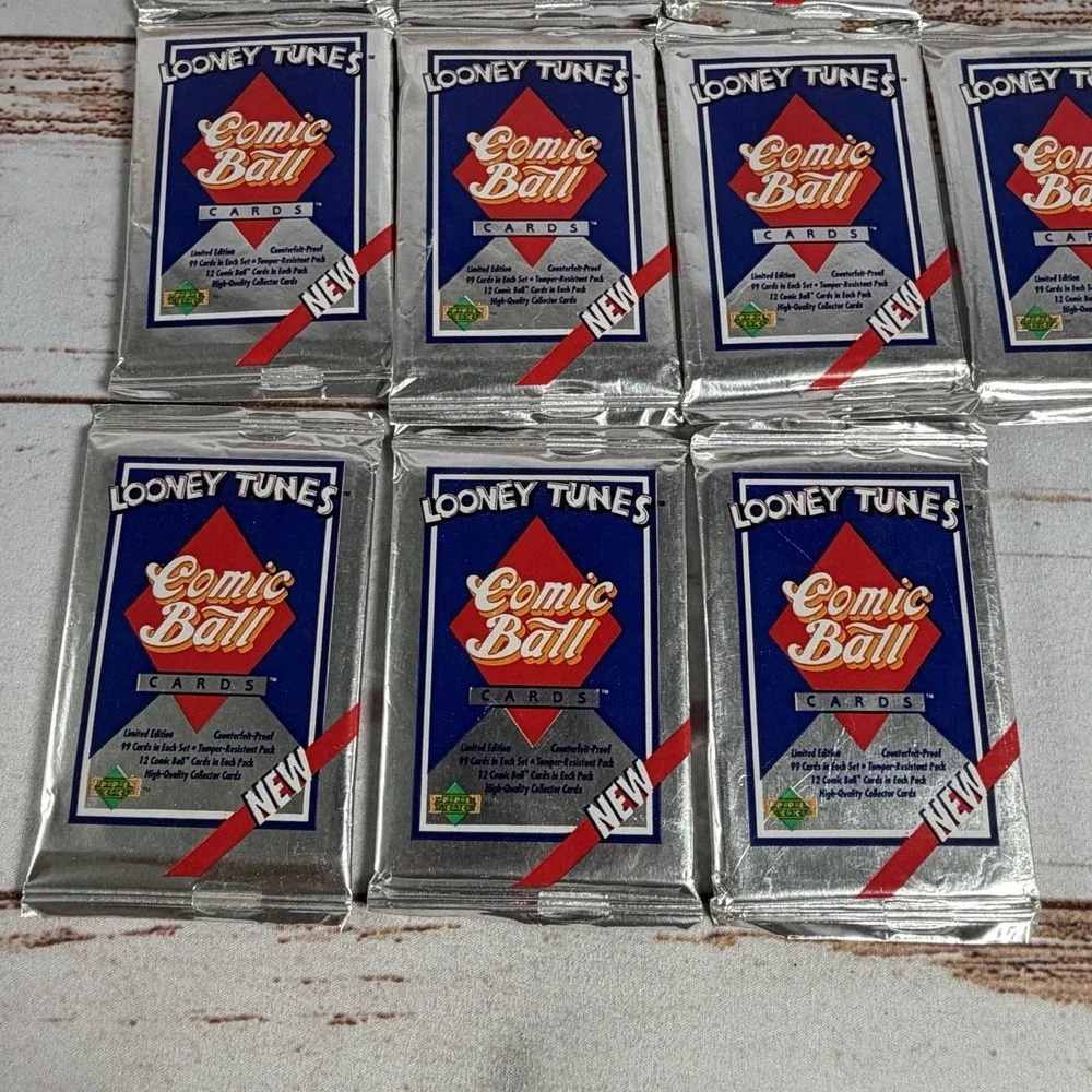 10 Packs 1991 Upper Deck Looney Tunes Comic Ball Series 2 Cards Unopened New